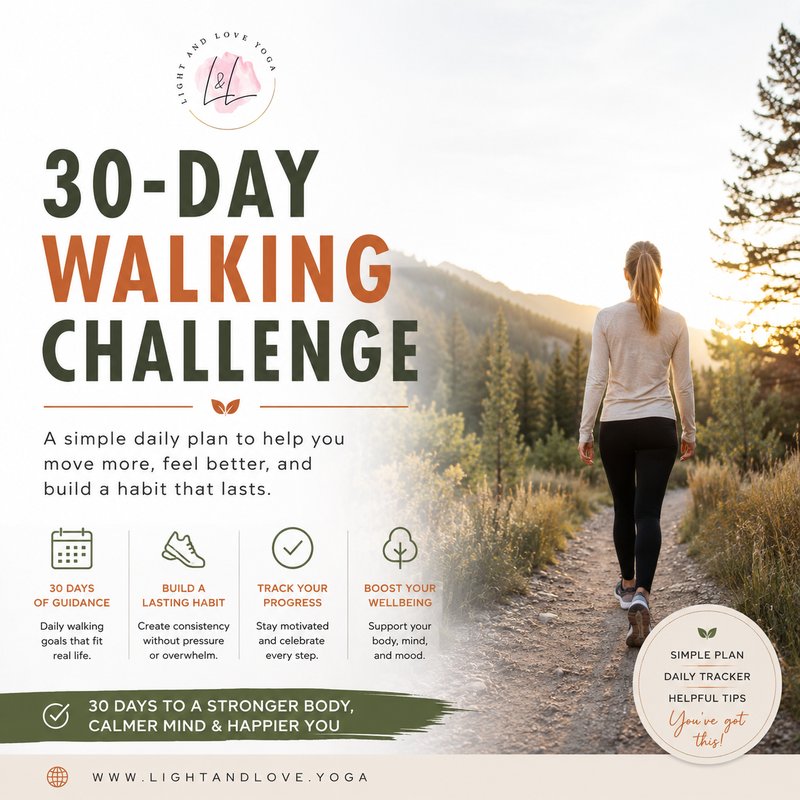 30-Day Walking for Wellness Challenge